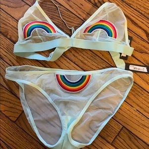 Rainbow lingerie